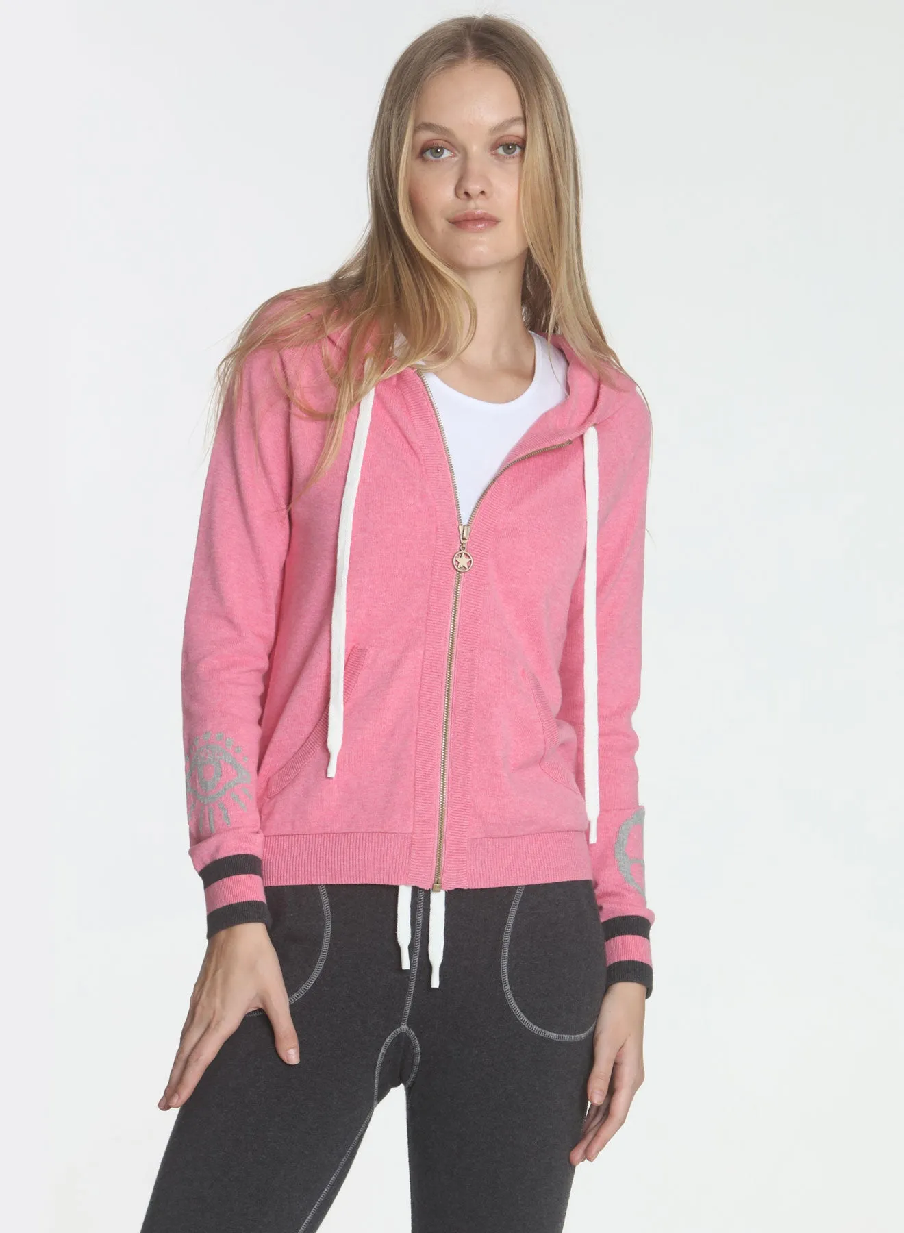 Slim Shady Hoodie - Flamingo