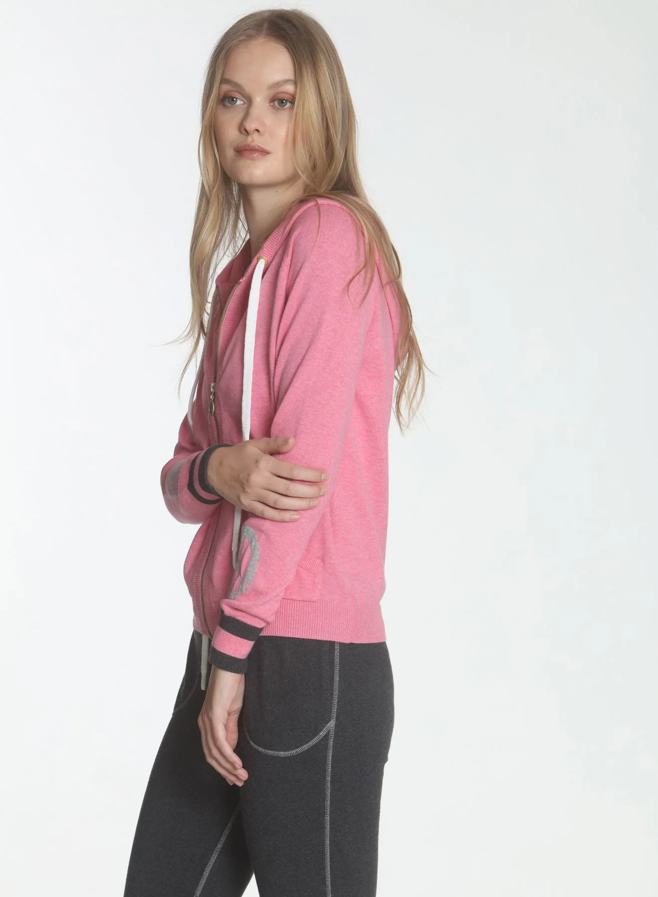 Slim Shady Hoodie - Flamingo